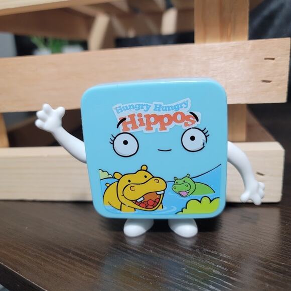 Hungry Hungry Hippos Grab & Go Game Hasbro Gaming Hand Held Game - Picture 3 of 3